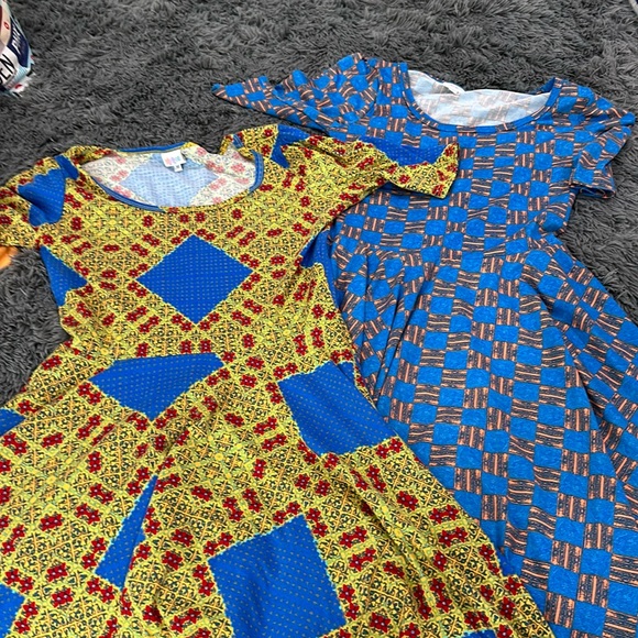 LuLaRoe a-line dress bundle - Picture 1 of 3